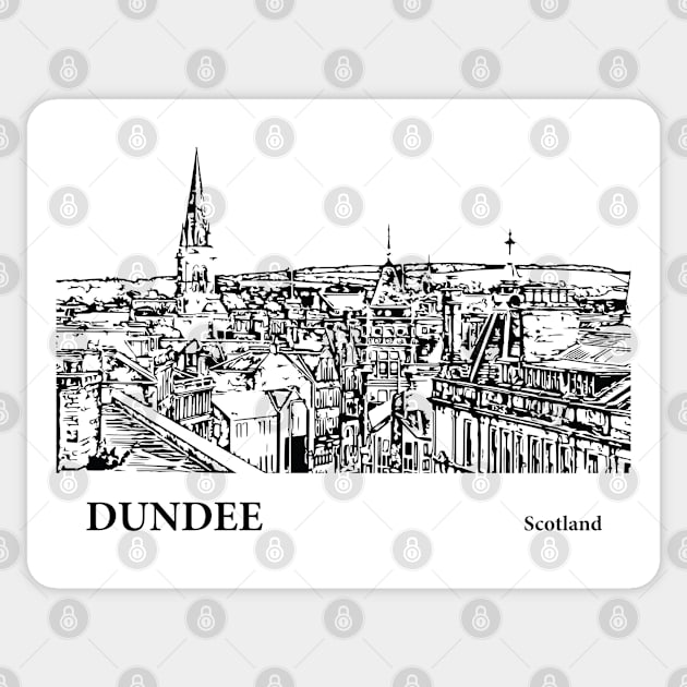 Dundee Scotland Sticker by Lakeric